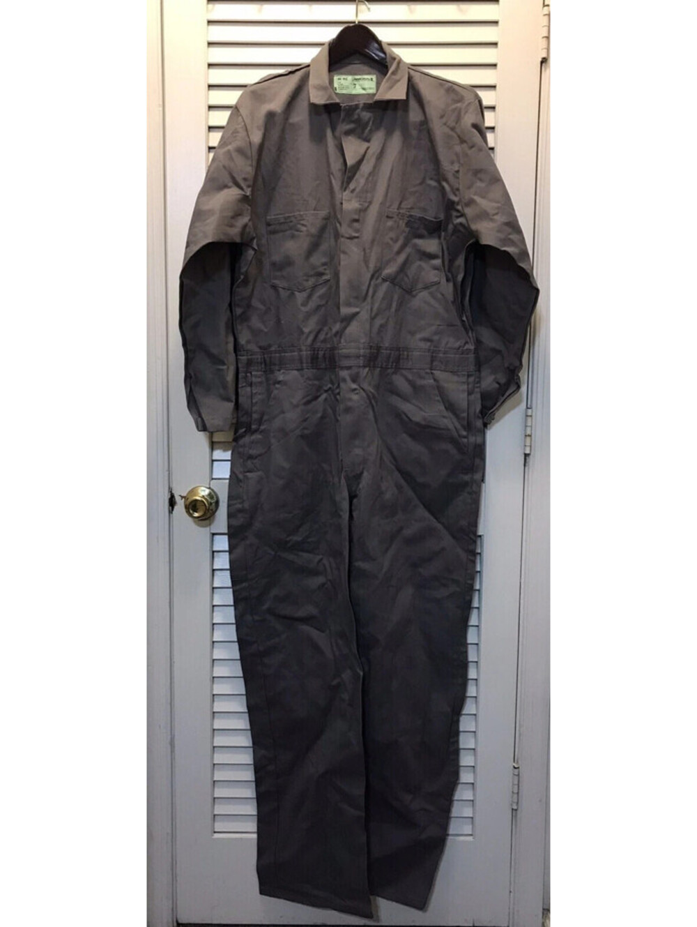 Universal Overall Co Gray Mens Overalls 44-RG